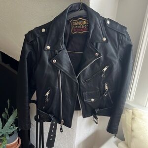 Women’s leather jacket, Manzoor